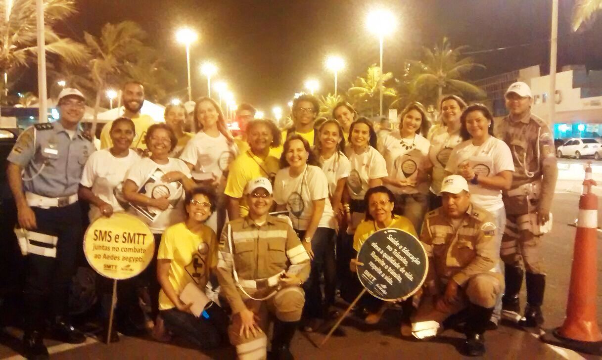 Coordenadoria de Educação da SMTT participa de campanha de combate ao Aedes Aegypti - SMTT Aracaju